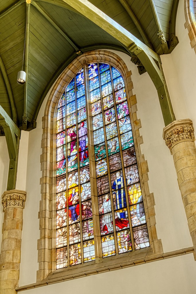 HDR sint-janskerk grote kerk sint-jan sint jan gouda glas in lood eglise church kerkfotografie pelerinage religie religion bedevaartsoord rooms katholiek protestant